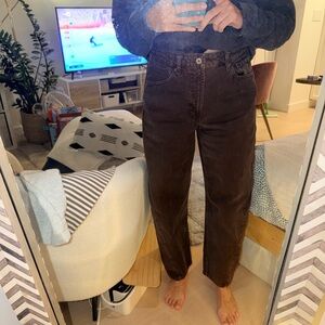 Zara barrel jeans